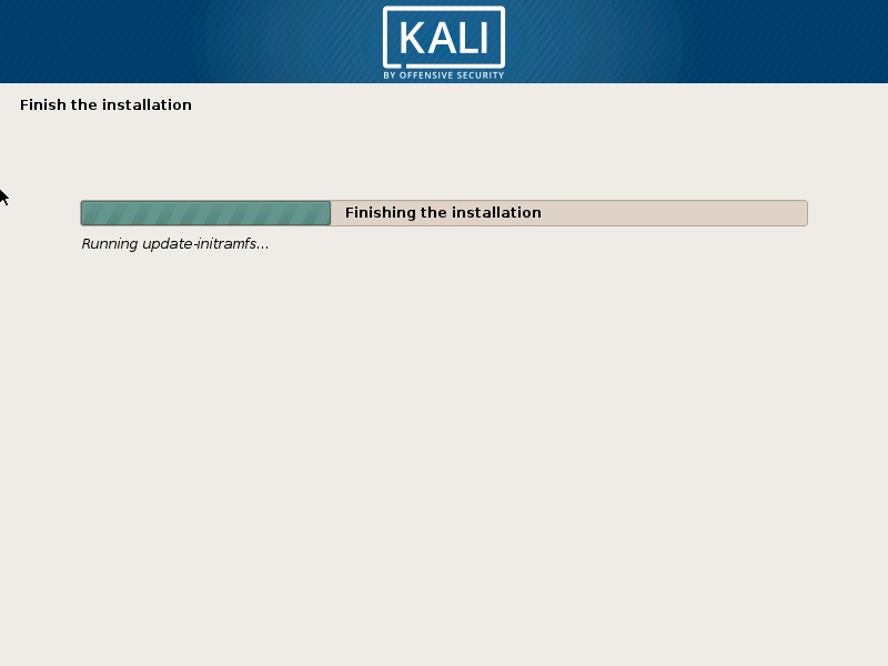Kali Linux Installation