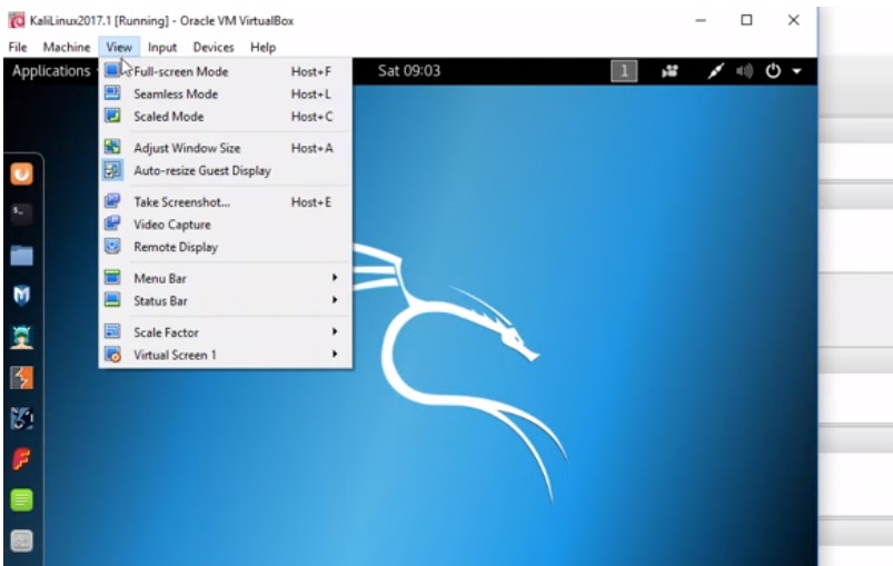 kali linux virtualbox download