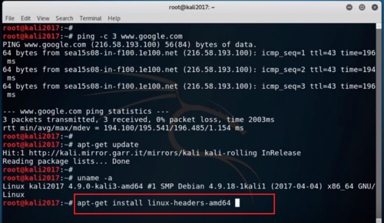 install kali on virtualbox