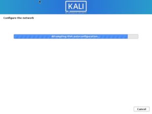 Install Kali Linux 2021 - Installation progress Screenshot