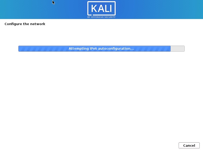 Install Kali Linux 2020 - Installation progress Screenshot
