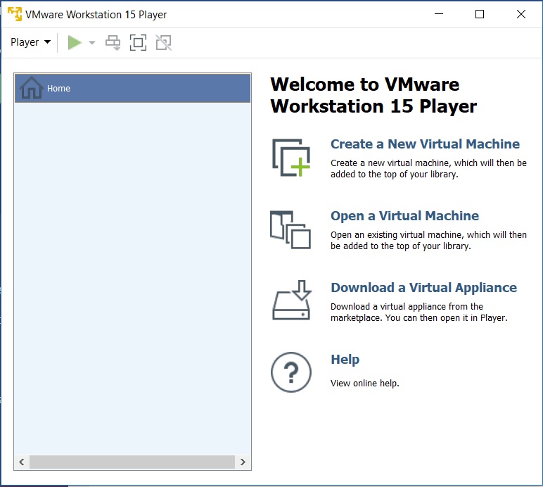 vmware workstation 15 player tools download