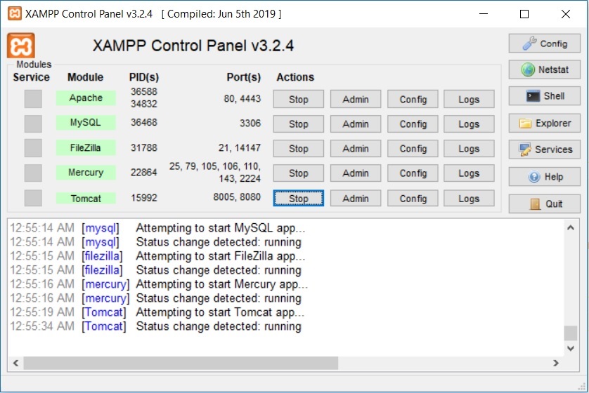 xampp install servcies xampp install servcies