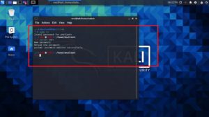 Kali Linux - change root password