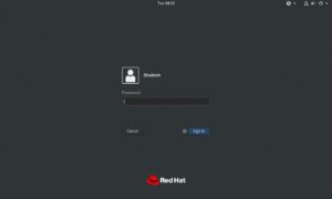 Red Hat Linux Login