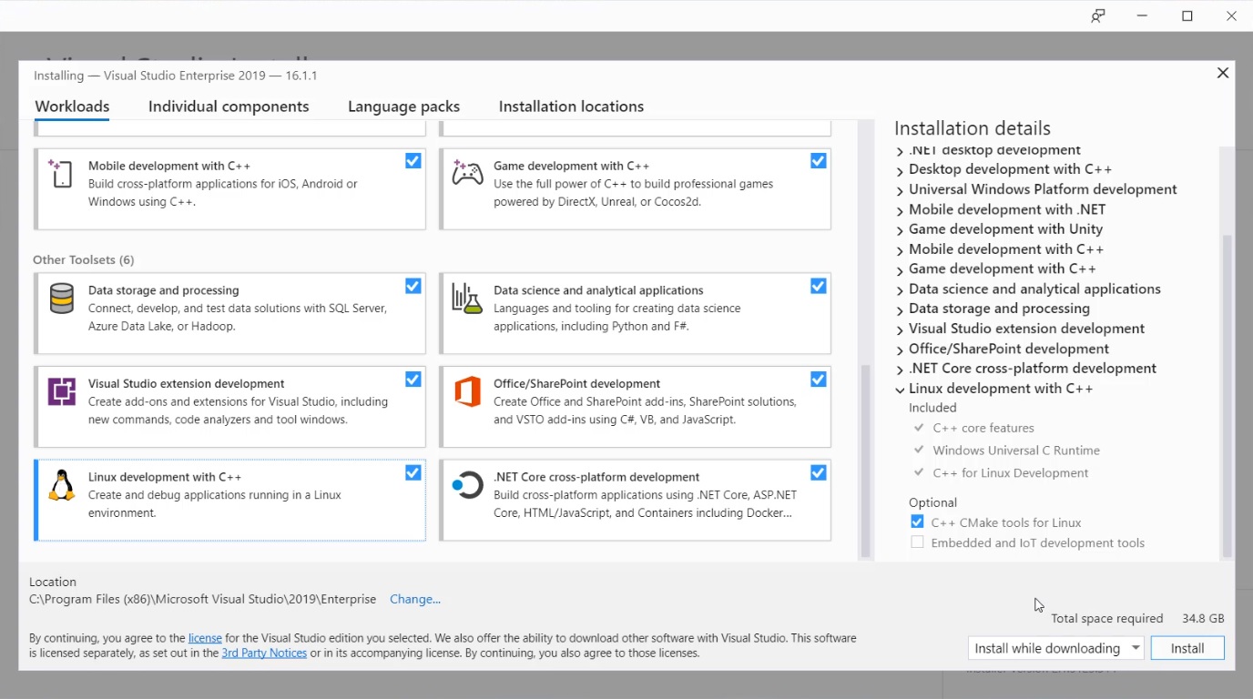 visual studio 2019 community installer visual studio 2019 community installer