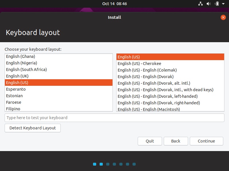 install ubuntu on virtualbox 5.0.14