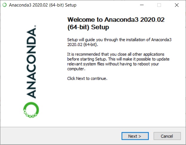 install anaconda windows 10 64 bit