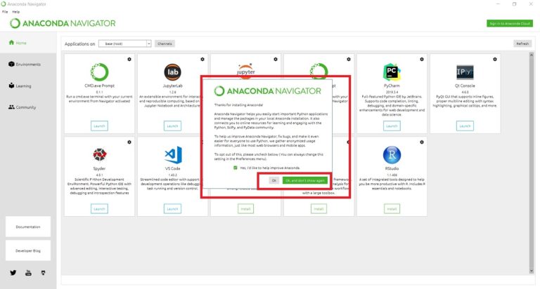 download anaconda navigator windows