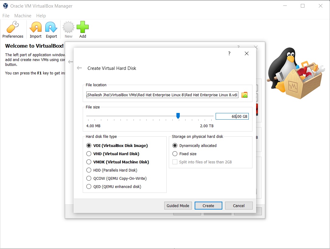redhat virtual optical disk file redhat virtual optical disk file